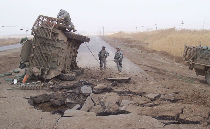 Stryker Iraq IED