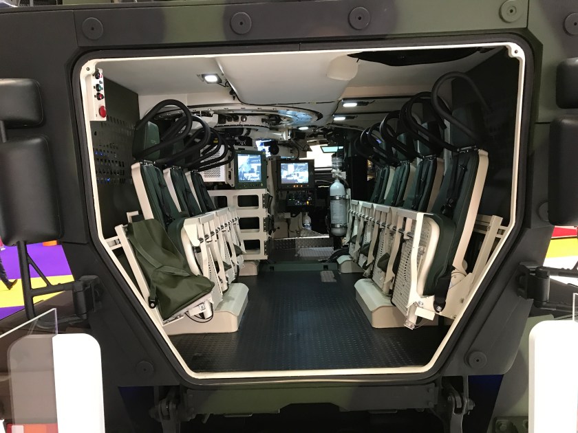Boxer IFV Puma interior